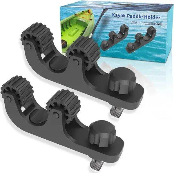 Huntury Kayak Paddle Holder Save Kayak Track Space Kayak Fishing Net Holder