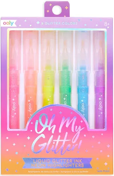 Ooly Oh My Glitter! Neon Highlighters