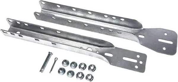 Magisale Garage Door Parts Bracket Adjustable Reinforcement Bracket, Carbon Steel Zinc Plated