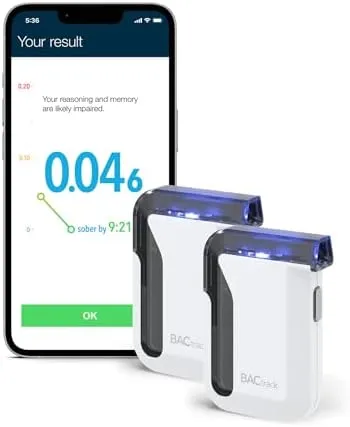 BACtrack Mobile Smartphone Breathalyzer Professional-Grade Accuracy