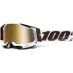 100% Racecraft 2 Goggles - Snowbird - True Gold