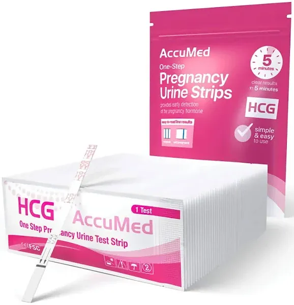 Accumed Pregnancy Test Strips