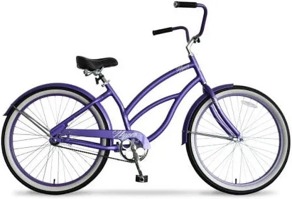 26in Hyper Womens Beach Cruiser White