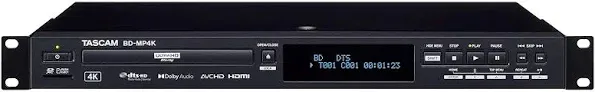 Tascam BD-MP4K Blu-ray Player