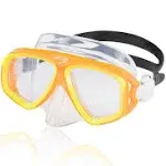 Speedo Adult Adventure Swim Mask, Oriole Clear