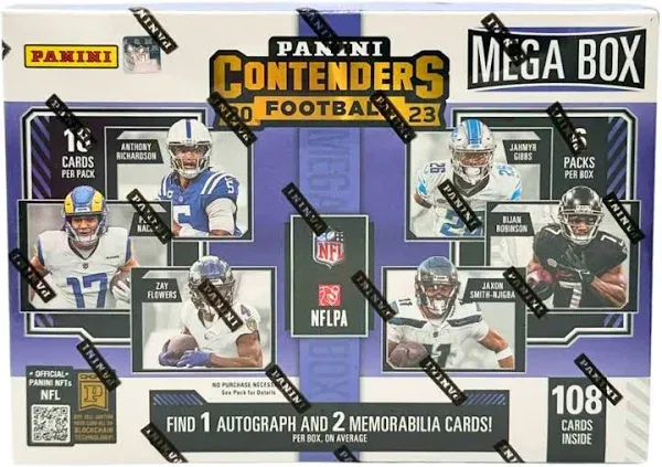 Panini Contenders Football Mega Box