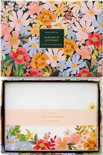 Rifle Paper Co. Social Stationery Set Marguerite