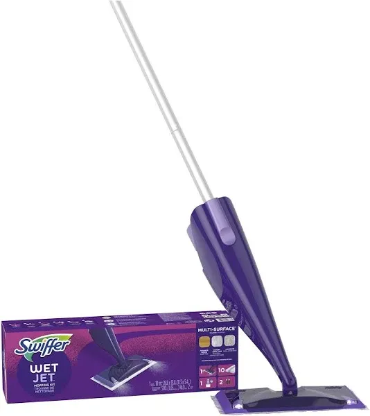 Swiffer WetJet Hardwood Floor Spray Mop Starter Kit