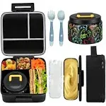 Bento Lunch Box for Kids with 8Oz Soup Thermo,Leak-Pr<wbr/>oof Lunch Containers with 5