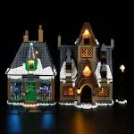 LED Light Kit for Hogsmeade Village Visit Compatible with LEGO® 76388 (Classic)