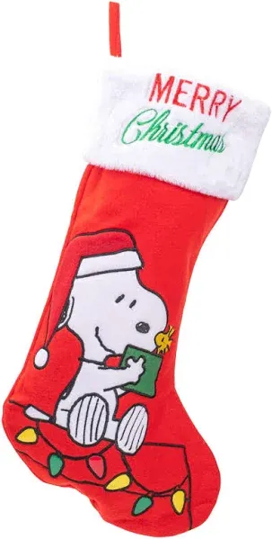 Kurt Adler Peanuts Snoopy Christmas Stocking