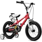 RoyalBaby Freestyle Outdoor Kid&#039;s Bicycle with Training Wheels, 14 Inch, Red