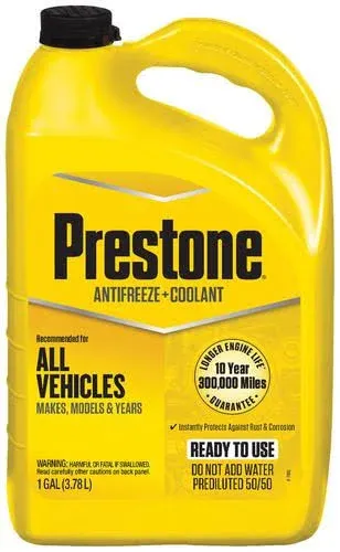 Antifreeze, 50/50 Pre-Diluted, 1 Gallon