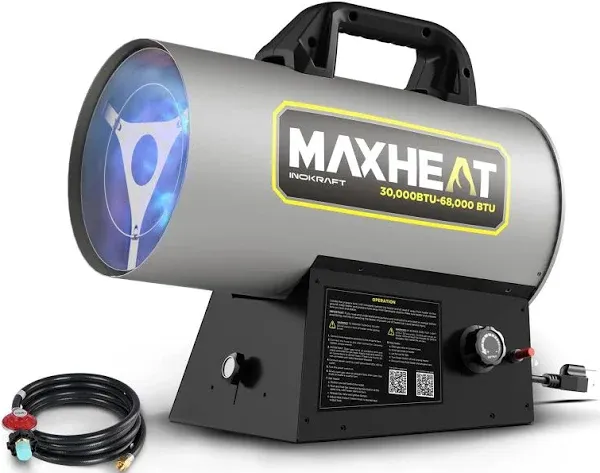 InoKraft MAXHEAT Forced Air Propane Portable Heater