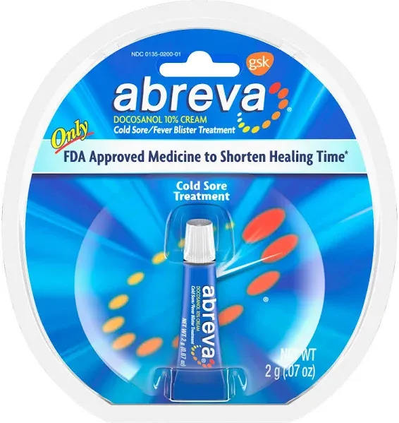 Abreva Cold Sore Fever Blister Treatment