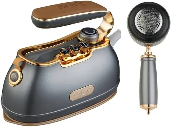 Salav Retro Edition Iron+Steamer and Fabric Shaver Set