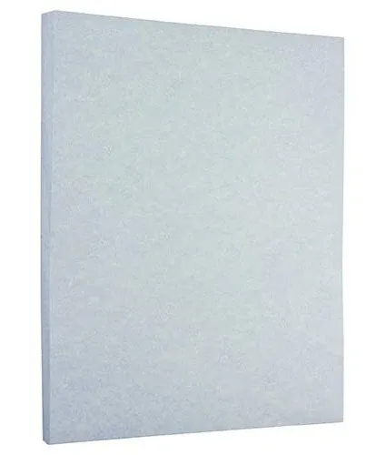 Parchment 24lb Paper - 90 gsm - 8.5 x 11 - Blue Recycled - 50 Sheets/Pack