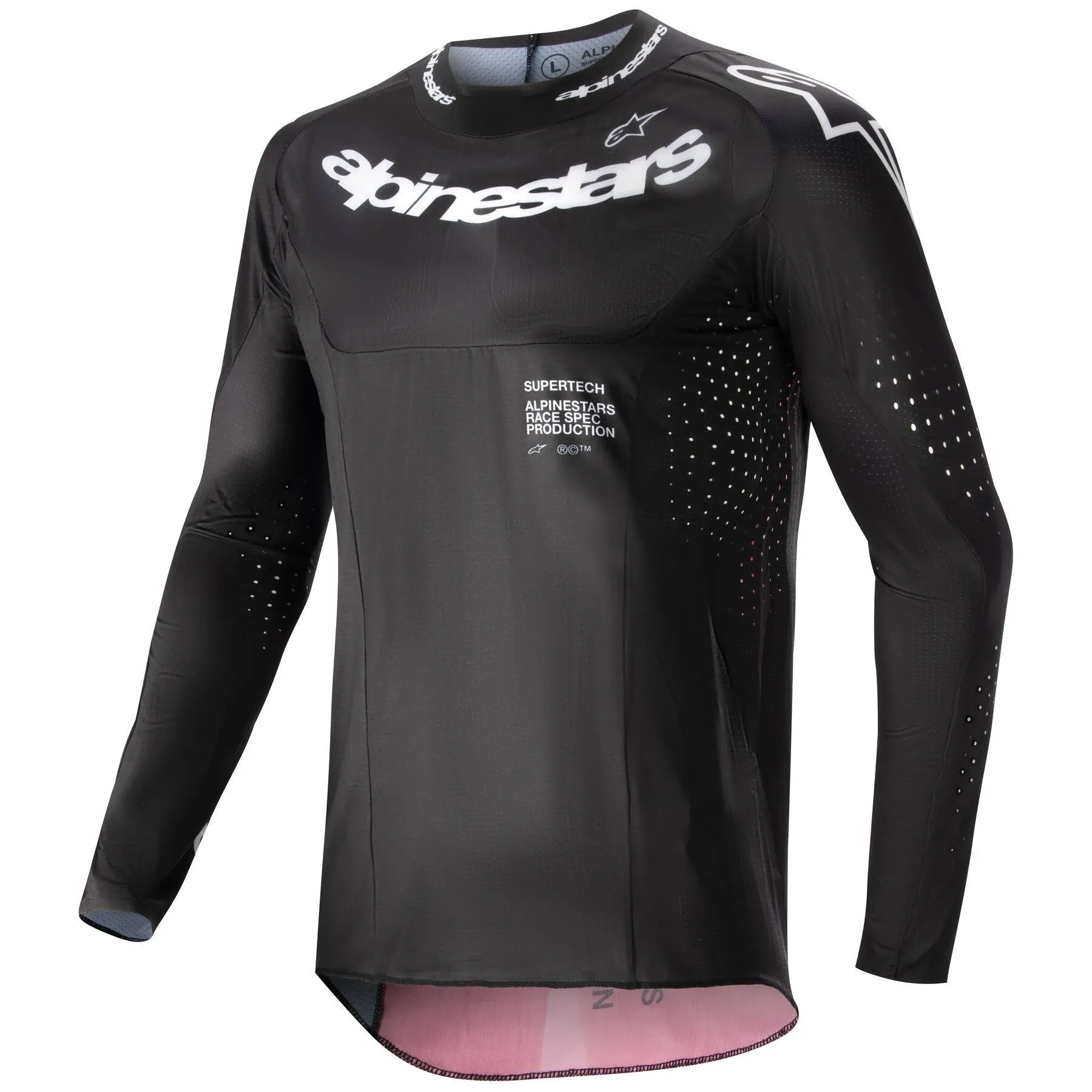 Alpinestars Supertech Ward Black Red Berry Jersey