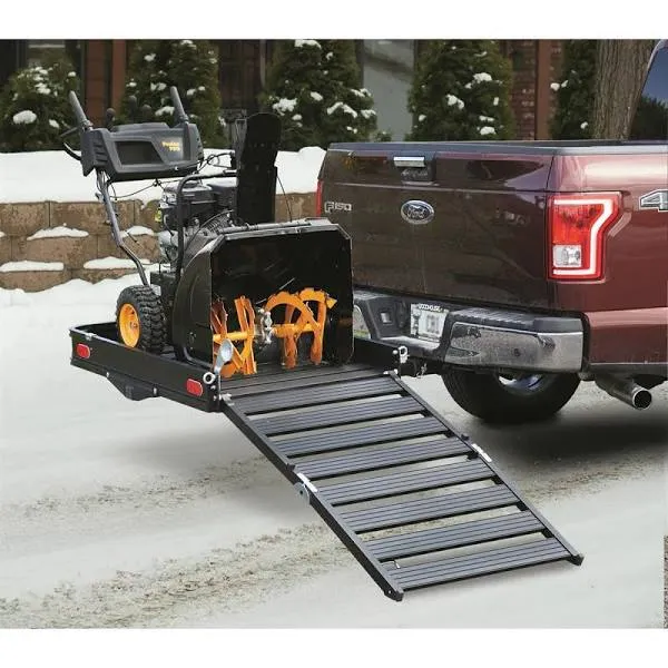 Guide Gear Folding Aluminum Cargo Carrier with 3-Position Ramp