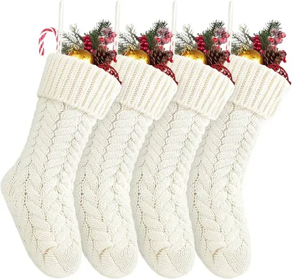 Fesciory 4 Pack Christmas Stockings