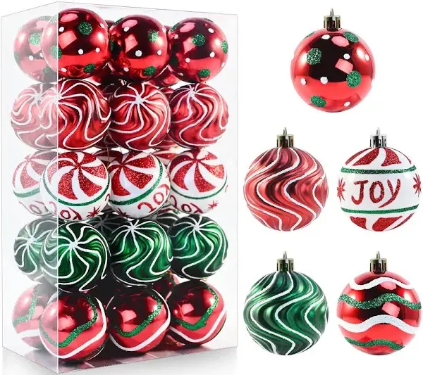 30 Pcs Christmas Tree Ornaments