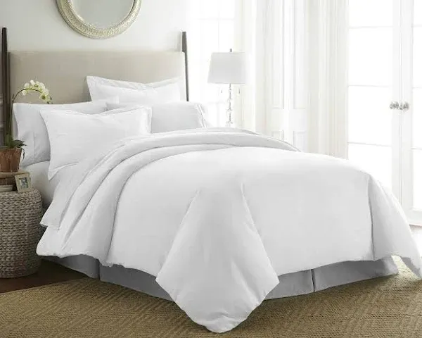 Pointehaven 525 Thread Count Luxury 100% Long Staple Cotton Sateen Duvet Set