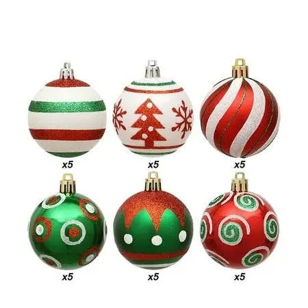 30 Pcs Christmas Tree Ornaments