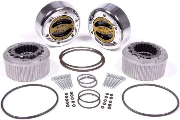 Warn Premium Front Manual Locking Hub Kit