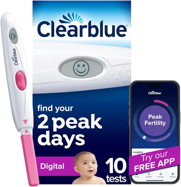 Clearblue Digital Ovulation Test 10 Tests