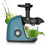 Jocuu Slow Masticating Juicer with 2-Speed Modes - Cold Press Green 