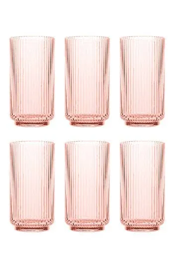 TarHong Mesa Jumbo Cobalt Glasses (Set of 6)