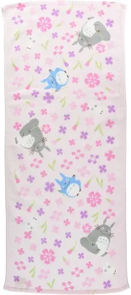 Studio Ghibli - My Neighbor Totoro - My Neighbor Totoro Flower (Pink), Marushin Imabari Gauze Series Face Towel