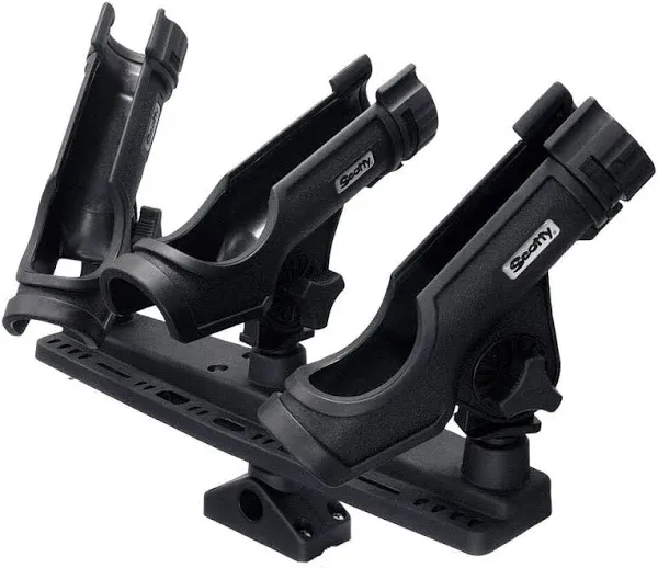 Scotty - Triple Rod Holder w/3 230 Power Lock Rod Holders