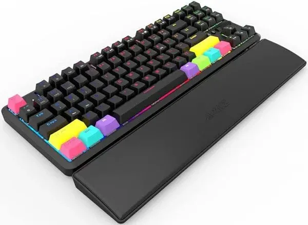 Gaming Keyboard Wrist Rest for 87 Keys TKL Wrist Pad, Angled Incline Ergonomi...