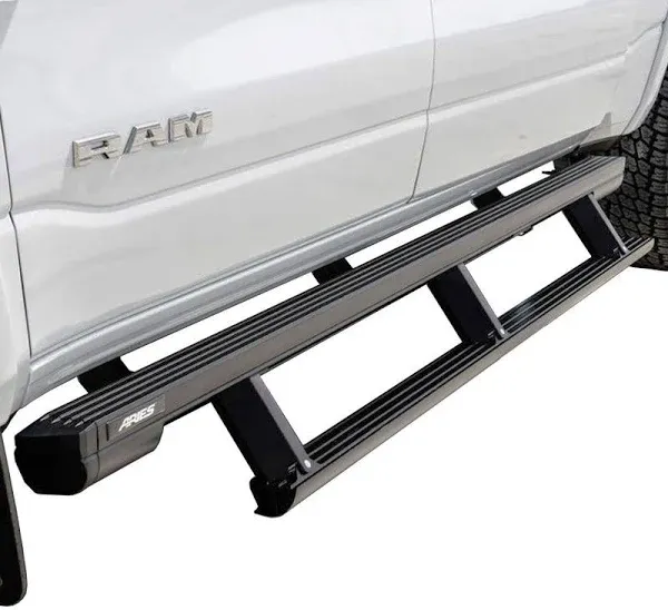 Aries Powered Running Boards for Jeep Wrangler