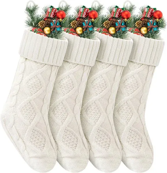 Fesciory 4 Pack Christmas Stockings