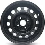 Road Ready 14 inch Steel Wheel Rim for 2001-2005 Honda Civic 14x5.5 inch Black 4 Lug