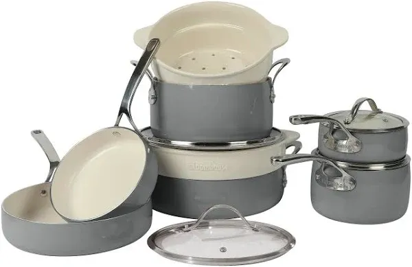 Bloomhouse 12-piece Heavy Gauge Aluminum Cookware Set