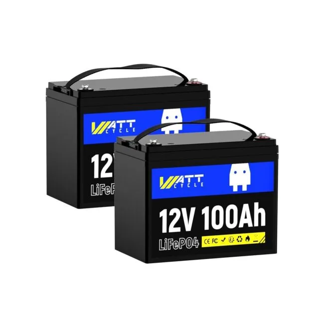 WattCycle 12V 100Ah LiFePO4 Battery