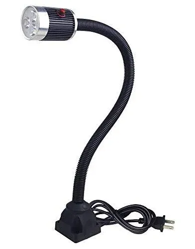 Led Flexible Gooseneck Light 900 Lumen 120 Volt Fixed Screws Industrial Lighting