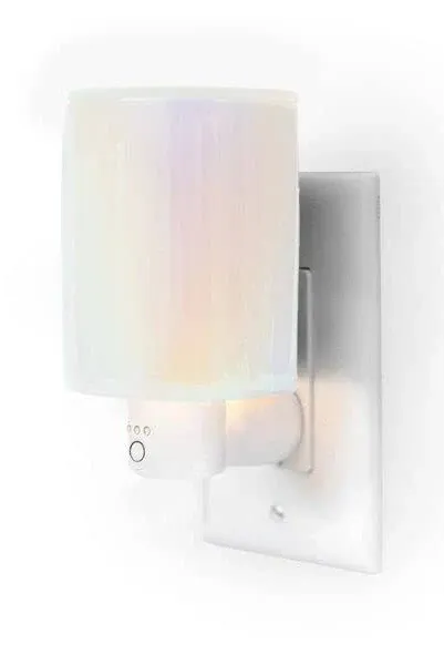 Opalescent Timer Outlet Wall Plug-In Wax Warmer