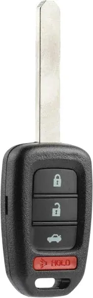 Car Key Fob Keyless Entry Remote fits 2013-2016 Honda Accord / 2014-2015 CR-V / 2014-2015 Civic