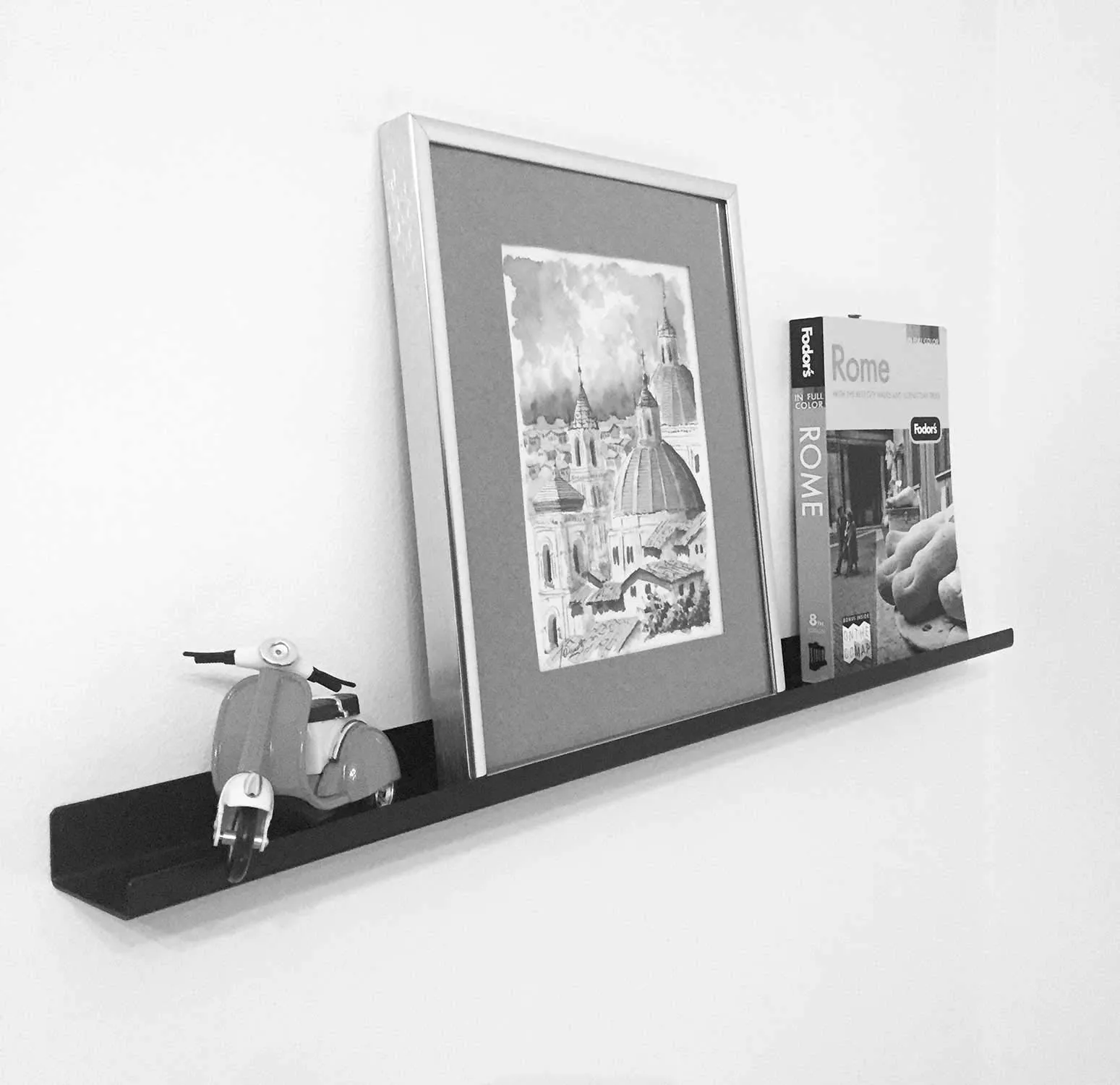 30" Over-The-Range Shelf/Display/Ledge/Rack, 3.5" deep (Stainless Steel)