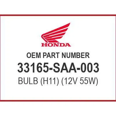 Honda CB Bulb H11 12V 55W