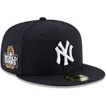 New Era Unisex New York Yankees 2024 World Series Side Patch 59FIFTY Fitted Hat - Navy 8