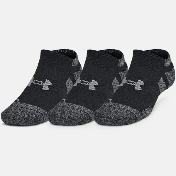 Under Armour Unisex Adult Performance Tech Pro No Show Socks (3 Pairs)