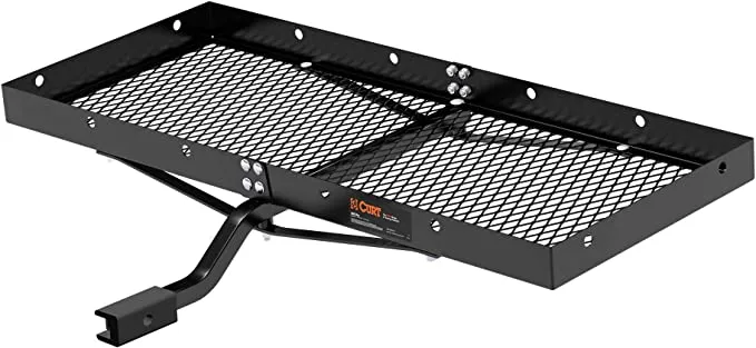 300 lb. Capacity 48 in. x 20 in. Aluminum Bolt-Together Hitch Cargo Carrier for 2 in. Receiver