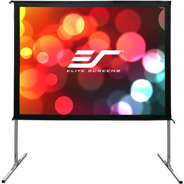 Elite Screens Yard Master 2 DUAL Projector Screen, 135-INCH 16:9, Front and Rear 4K/8K Ultra HD, Active 3D, HDR Ready Indoor and Outdoor Projection, OMS135H2-Dual |US Based Company 2-YEAR WARRANTY