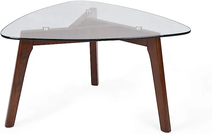 Christopher Knight Home 313920 Coffee Table, Walnut, 31.25 in x 32.6 in x 18 in (D x W x H)