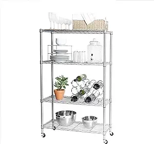 Seville Classics Steel Wire Shelving